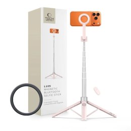 Selfie Stick Tech-Protect L10S Bluetooth - rózówo-szary Tech-Protect