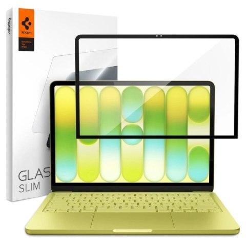 Szkło hartowane Spigen Glas.tR Slim FC na MacBook Neo 13" 2026 - czarne Spigen