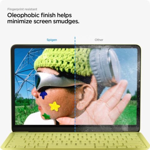 Szkło hartowane Spigen Glas.tR Slim FC na MacBook Neo 13" 2026 - czarne Spigen