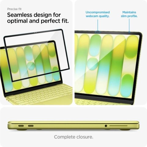 Szkło hartowane Spigen Glas.tR Slim FC na MacBook Neo 13" 2026 - czarne Spigen