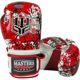 Rękawice bokserskie RPU-MULAN 10 oz czerwone MASTERS FIGHT EQUIPMENT