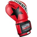 Rękawice bokserskie RPU-STAR 12 oz czerwone MASTERS FIGHT EQUIPMENT