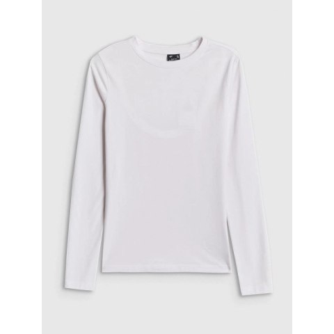 Longsleeve slim gładki damski 4F 4FRSS26TLONF658-10S 4f