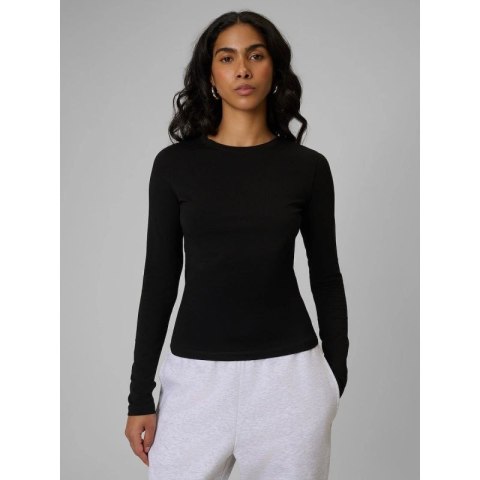 Longsleeve slim gładki damski 4F 4FRSS26TLONF658-20S 4f