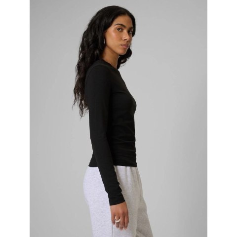 Longsleeve slim gładki damski 4F 4FRSS26TLONF658-20S 4f