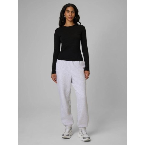 Longsleeve slim gładki damski 4F 4FRSS26TLONF658-20S 4f