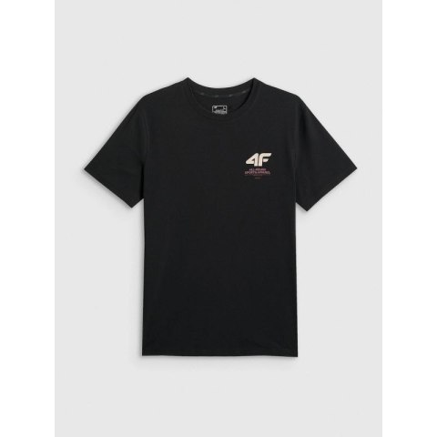 T-shirt regular gładki męski 4F 4FRSS26TTSHM3990-20S 4f