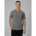 T-shirt regular gładki męski 4F 4FRSS26TTSHM3990-24M 4f
