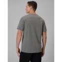 T-shirt regular gładki męski 4F 4FRSS26TTSHM3990-24M 4f