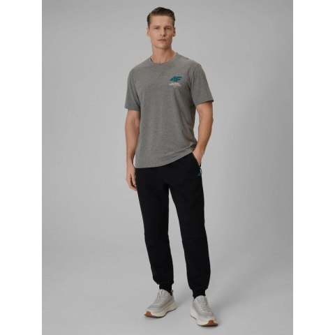 T-shirt regular gładki męski 4F 4FRSS26TTSHM3990-24M 4f
