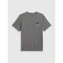 T-shirt regular gładki męski 4F 4FRSS26TTSHM3990-24M 4f