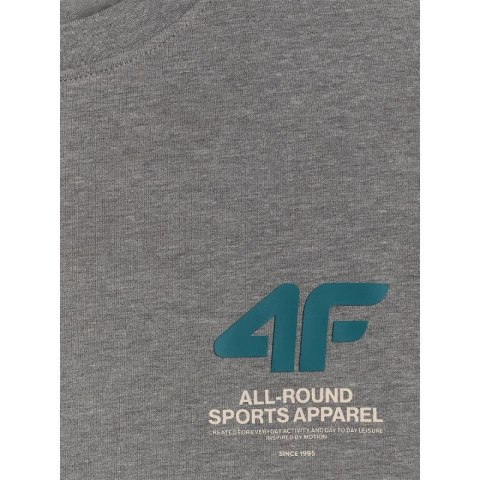 T-shirt regular gładki męski 4F 4FRSS26TTSHM3990-24M 4f