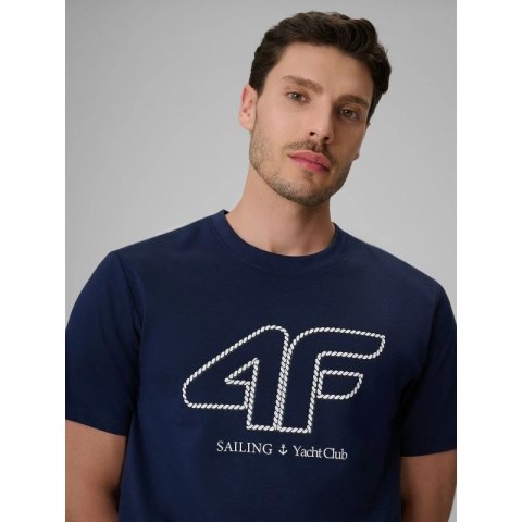 T-shirt regular męski z logo 4F 4FRSS26TTSHM3999-31S 4f