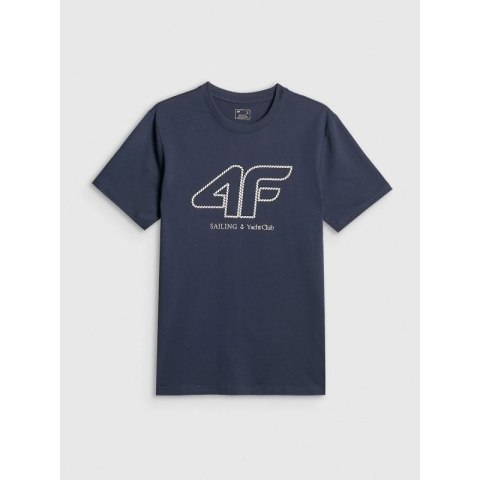 T-shirt regular męski z logo 4F 4FRSS26TTSHM3999-31S 4f