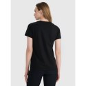 T-shirt regular z nadrukiem damski 4F 4FRSS25TTSHF3162-20S 4f