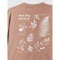 T-shirt regular z nadrukiem damski 4F 4FRSS26TTSHF3704-83S 4f