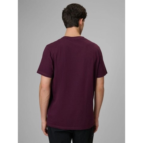 T-shirt regular z nadrukiem męski 4F 4FRSS26TTSHM3810-50S 4f