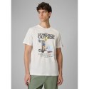 T-shirt regular z nadrukiem męski 4F 4FRSS26TTSHM3811-11S 4f
