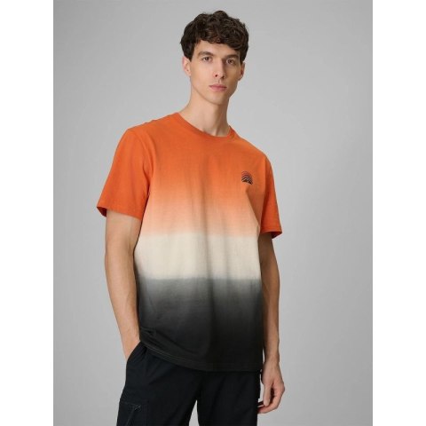 T-shirt relaxed z nadrukiem męski 4F 4FRSS26TTSHM3815-70A 4f