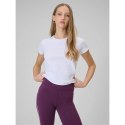 T-shirt slim gładki damski 4F 4FRAW25TTSHF3623-10S 4f