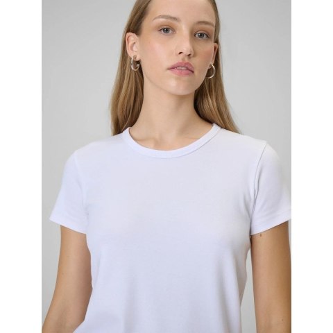 T-shirt slim gładki damski 4F 4FRAW25TTSHF3623-10S 4f