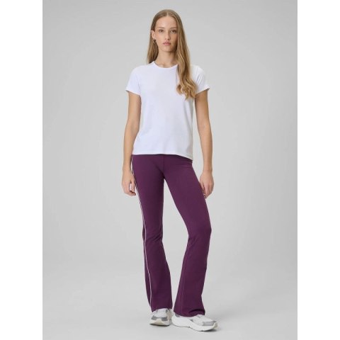 T-shirt slim gładki damski 4F 4FRAW25TTSHF3623-10S 4f