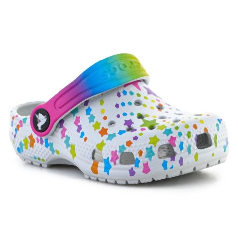 KLAPKI CROCS CLASSIC DISCO DANCE PARTY CLOG T SHIMMER/MULTI 208096-0ZT Crocs