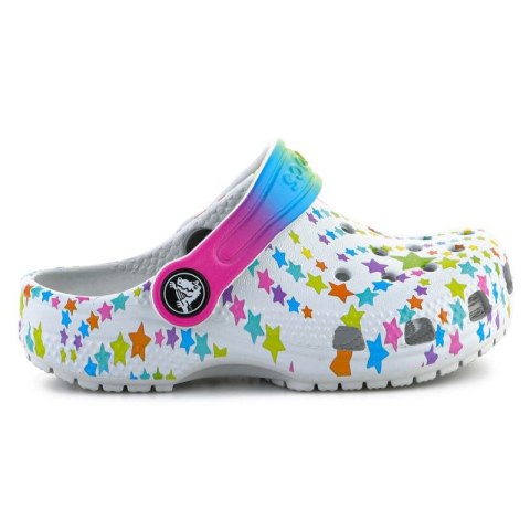 KLAPKI CROCS CLASSIC DISCO DANCE PARTY CLOG T SHIMMER/MULTI 208096-0ZT Crocs