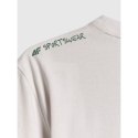 T-shirt regular z nadrukiem męski 4F 4FRSS26TTSHM3814-11S 4f