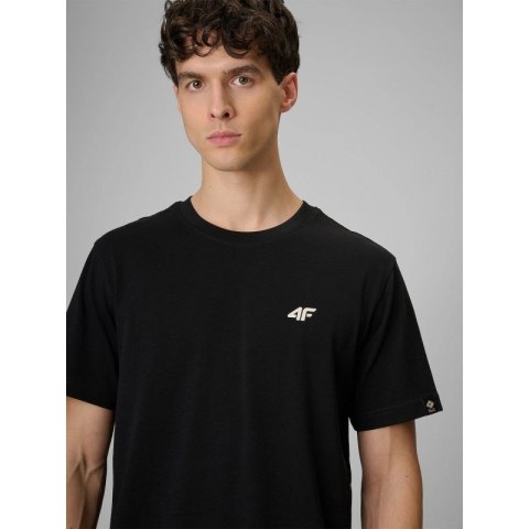 T-shirt regular z nadrukiem męski 4F 4FRSS26TTSHM3814-20S 4f