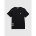T-shirt regular z nadrukiem męski 4F 4FRSS26TTSHM3814-20S 4f