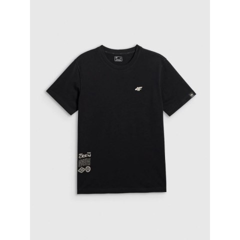 T-shirt regular z nadrukiem męski 4F 4FRSS26TTSHM3814-20S 4f