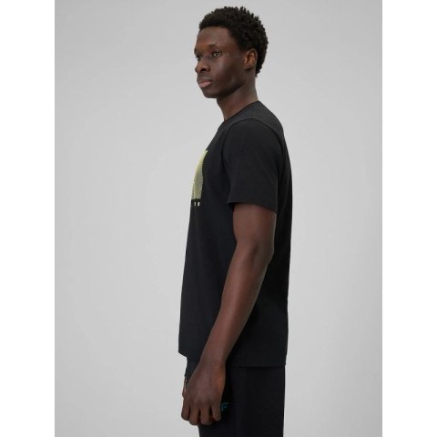 T-shirt regular z nadrukiem męski 4F 4FRSS26TTSHM3991-20S 4f