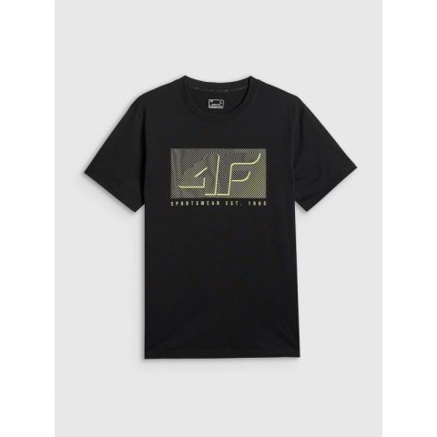 T-shirt regular z nadrukiem męski 4F 4FRSS26TTSHM3991-20S 4f