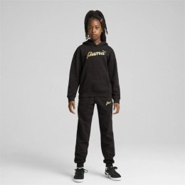 Puma bluza dziecięca sportowa kangurka ESS+ Script dla dziewczynki Puma