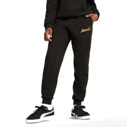 Puma spodnie sportowe dresowe dziecięce ESS+ Script dla dziewczynki Puma