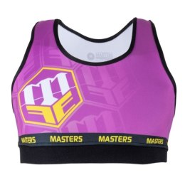 Top damski krótki MASTERS KICKGIRL VIOLET MASTERS FIGHT EQUIPMENT