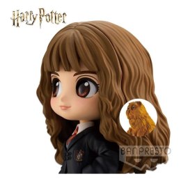 Q POSKET - HERMIONA GRANGER WITH COOKSHANKS BANDAI