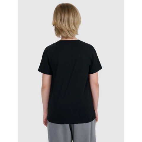 T-shirt regular z nadrukiem chłopięcy 4F 4FJRMM00TTSHM3255-20S 4f
