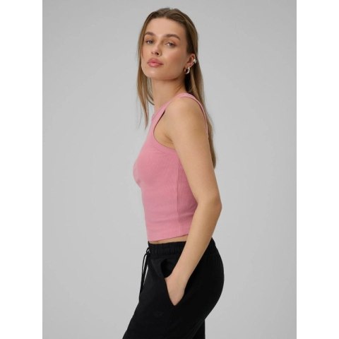 Top slim z prążkowanej dzianiny damski 4F 4FRAW25TSLEF310-56S 4f
