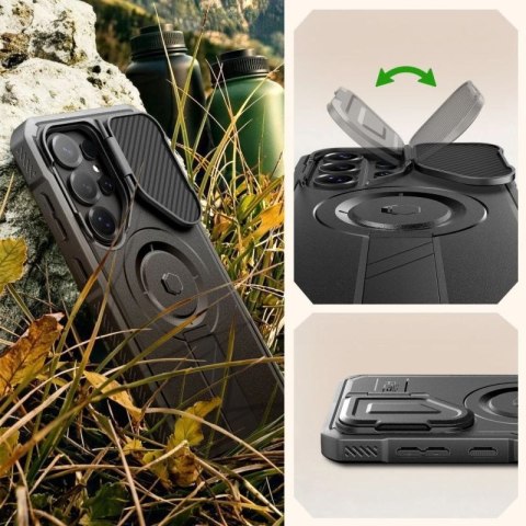 Etui Tech-Protect Kevlar MagSafe 2-Set na Samsung Galaxy S26 Ultra - czarne Tech-Protect