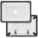 Etui Tech-Protect Kevlar Pro na MacBook Neo 13" 2026 - czarno-przezroczyste Tech-Protect