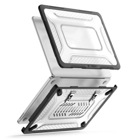 Etui Tech-Protect Kevlar Pro na MacBook Neo 13" 2026 - czarno-przezroczyste Tech-Protect
