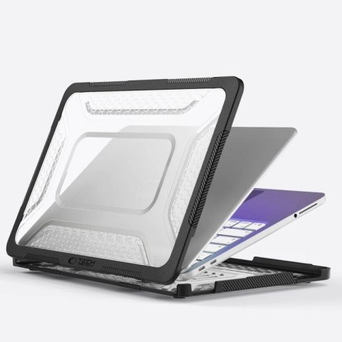 Etui Tech-Protect Kevlar Pro na MacBook Neo 13" 2026 - czarno-przezroczyste Tech-Protect