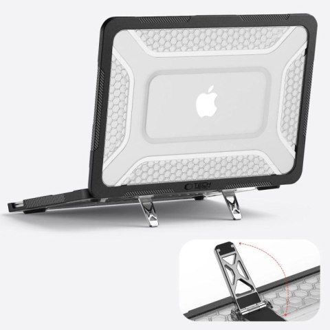 Etui Tech-Protect Kevlar Pro na MacBook Neo 13" 2026 - czarno-przezroczyste Tech-Protect