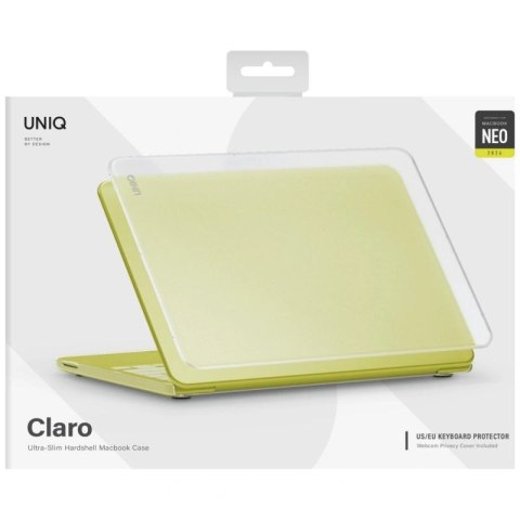 Etui UNIQ Claro na MacBook Neo - przezroczyste UNIQ