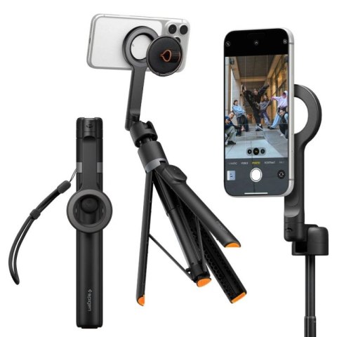 Selfie stick Spigen S582W Bluetooth - czarny Spigen