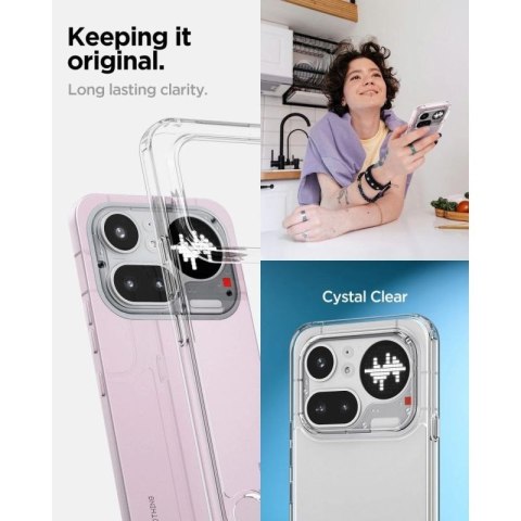 Etui Spigen Ultra Hybrid na Nothing Phone 4A Pro - przezroczyste Spigen