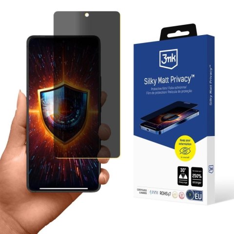 Folia ochronna prywatyzująca matowa 3mk Silky Matt Privacy™ na Asus ROG Phone 9 / 9 Pro Asus