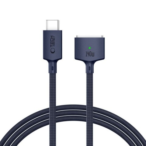 Kabel Tech-Protect MMC01 Ultraboost USB-C / USB-C MagSafe 3 140W 200 cm do MacBook - granatowy Tech-Protect